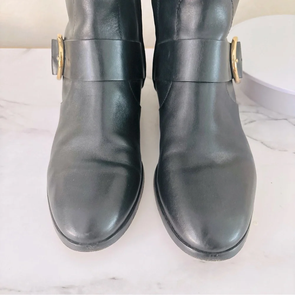 Tory Burch Sofia Tall Riding Boots Size 8.5 M‎